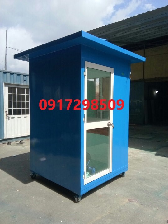 cabin bảo vệ có bánh xe 